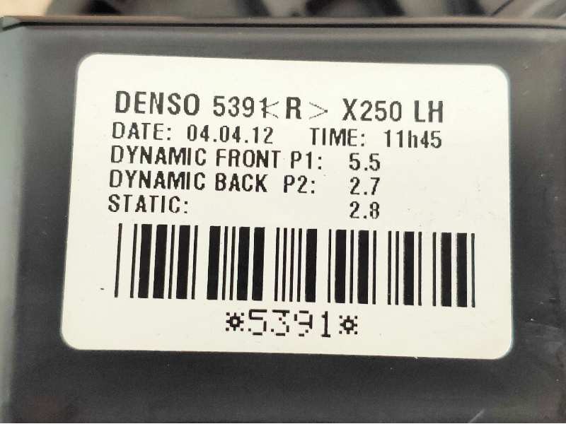 Recambio de motor calefaccion para jaguar xf 2.2 diesel referencia OEM IAM AV2727005391 X250LH 5391 DENSO