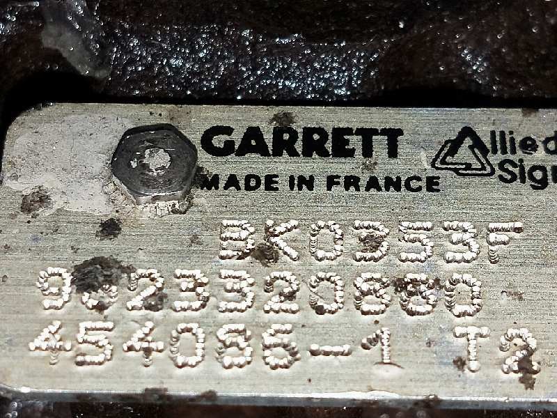 Recambio de turbocompresor para peugeot expert kasten komfort 1.9 turbodiesel cat referencia OEM IAM 9623320880 4540861 