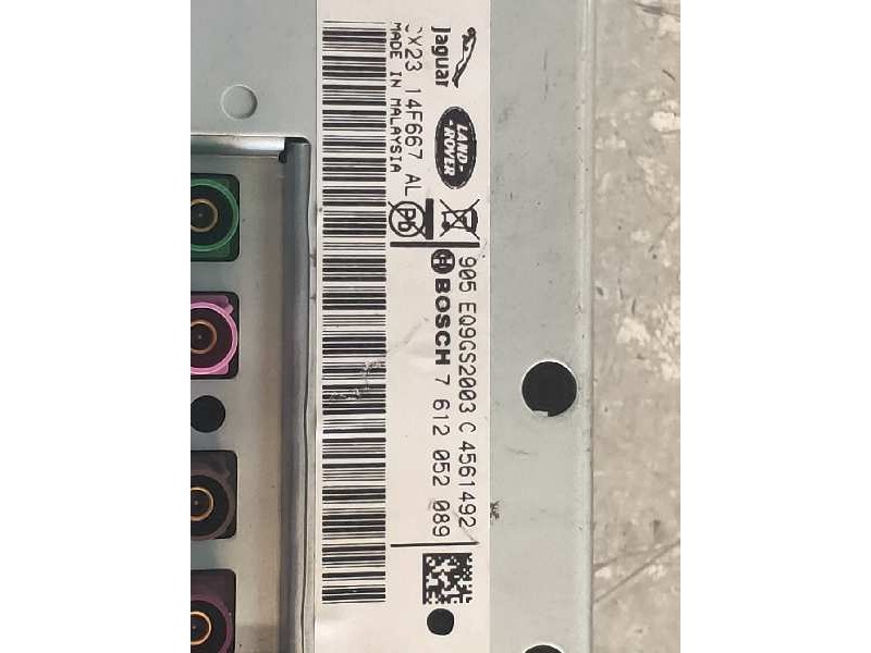 Recambio de pantalla multifuncion para jaguar xf 2.2 diesel referencia OEM IAM 7612052089 CX2314F667 BOSCH