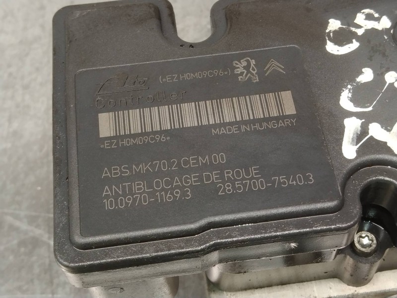 Recambio de abs para citroen c3 selection referencia OEM IAM 10097011693 10020702074 28570075403 9675099980