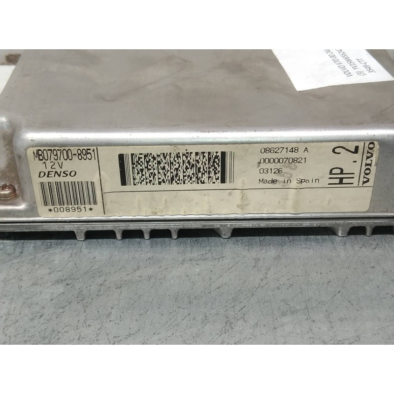 Recambio de centralita motor uce para volvo v70 familiar 2.4 (103kw) referencia OEM IAM MB0797008951 08627148A HP2
