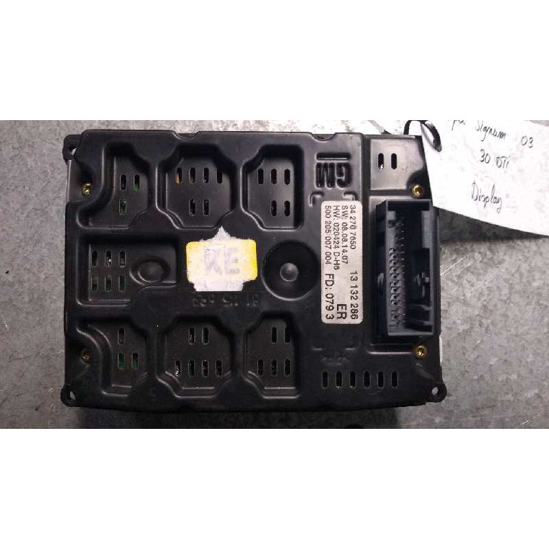 Recambio de pantalla multifuncion para opel signum 3.0 v6 cdti cat (y 30 dt / lb5) referencia OEM IAM 13132286 342707650 