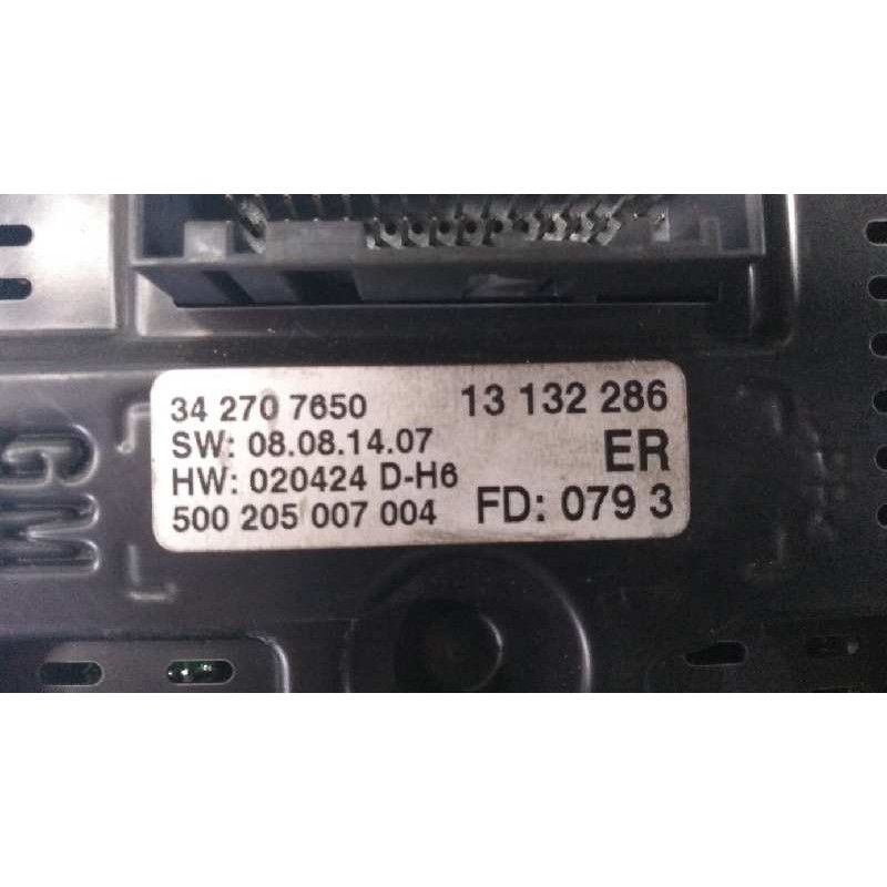 Recambio de pantalla multifuncion para opel signum 3.0 v6 cdti cat (y 30 dt / lb5) referencia OEM IAM 13132286 342707650 