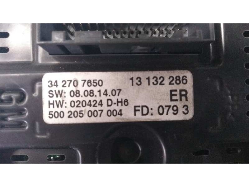 Recambio de pantalla multifuncion para opel signum 3.0 v6 cdti cat (y 30 dt / lb5) referencia OEM IAM 13132286 342707650 