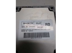Recambio de centralita motor uce para chevrolet kalos 1.4 cat referencia OEM IAM 96436779 XAJZ RD 2