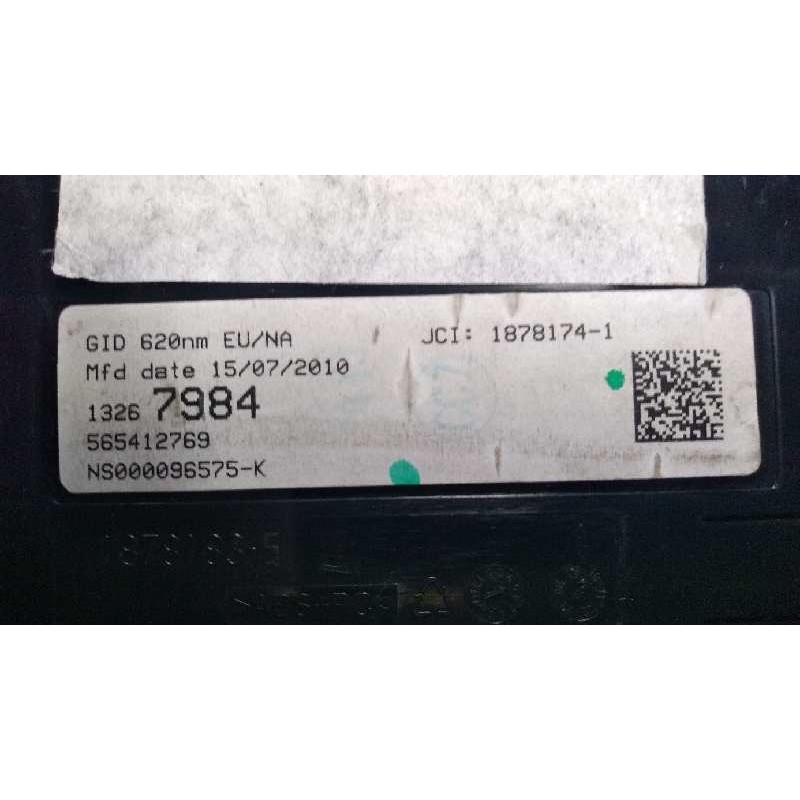 Recambio de pantalla multifuncion para opel astra j lim. 1.7 16v cdti referencia OEM IAM 13267984 JCI18781741 565412769