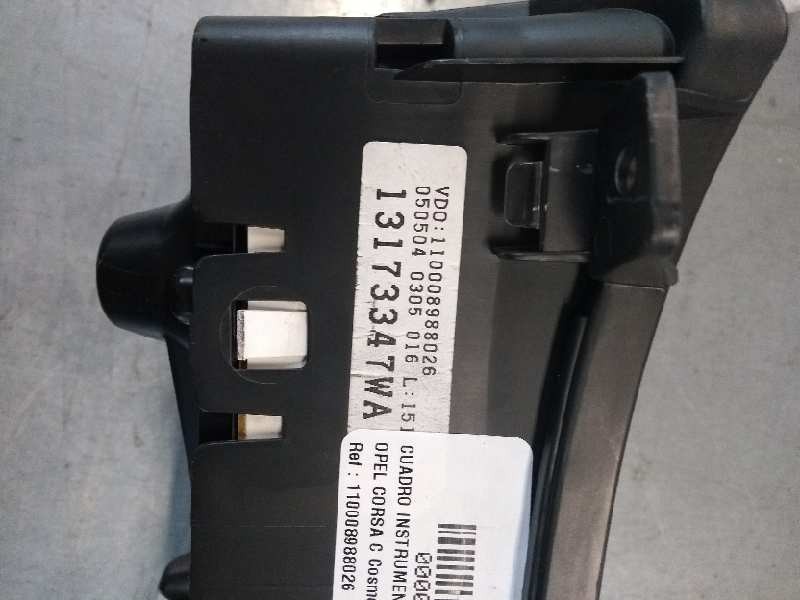 Recambio de cuadro instrumentos para opel corsa c cosmo referencia OEM IAM 110008988026 13173347WA 
