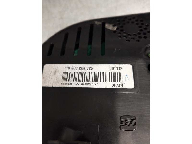 Recambio de cuadro instrumentos para seat leon (1p1) 2.0 tdi referencia OEM IAM 110080280026 1P0920823F 