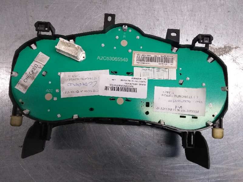 Recambio de cuadro instrumentos para peugeot 207 1.6 16v hdi fap referencia OEM IAM 9662904980  