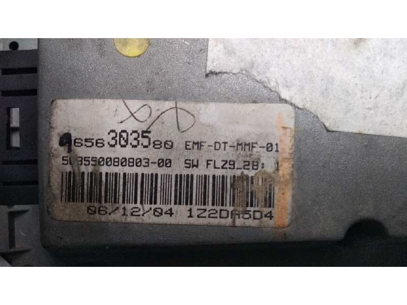 Recambio de pantalla multifuncion para peugeot 607 (s1) referencia OEM IAM 9656303580  