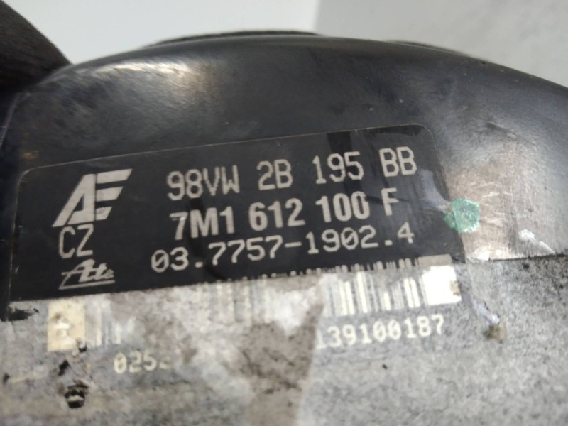 Recambio de servofreno para volkswagen sharan (7m8) 1.9 tdi referencia OEM IAM 7M1612100F  