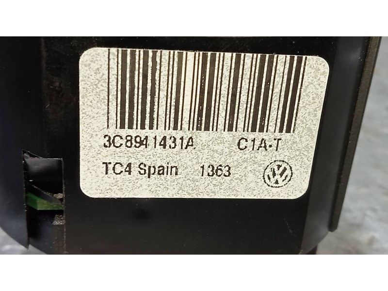Recambio de mando luces para volkswagen scirocco (137) 2.0 tdi (103kw) referencia OEM IAM 3C8941431A  