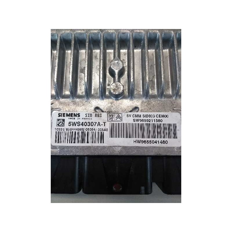 Recambio de centralita motor uce para citroen c5 berlina sx (e) referencia OEM IAM 5WS40307AT SW9659211580 HW9655041480 SID803
