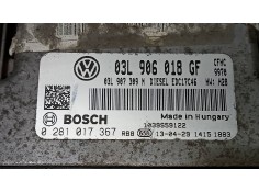 Recambio de centralita motor uce para volkswagen scirocco (137) 2.0 tdi (103kw) referencia OEM IAM 0281017367 03L906018GF 03L907 2
