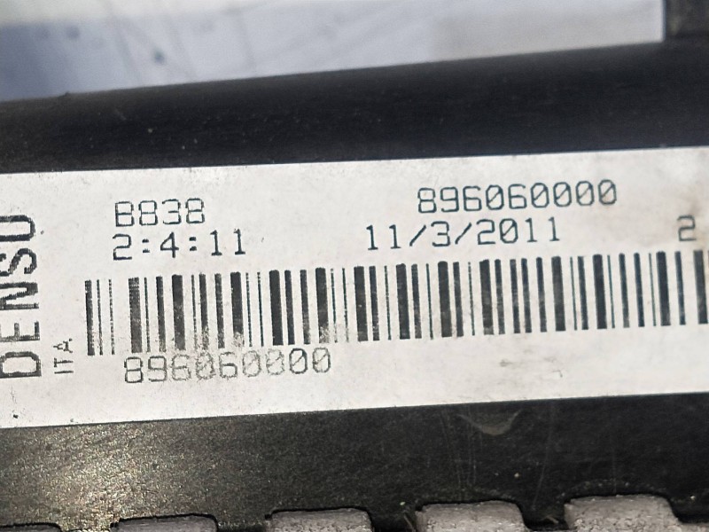 Recambio de radiador agua para fiat doblo active referencia OEM IAM 896060000  