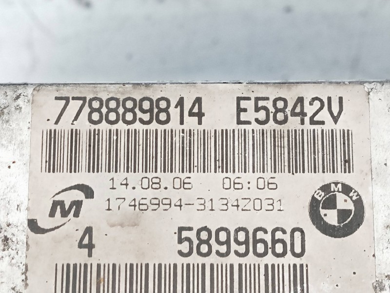 Recambio de radiador agua para bmw serie 3 berlina (e90) 320d referencia OEM IAM 778889814 5899660 E5842V