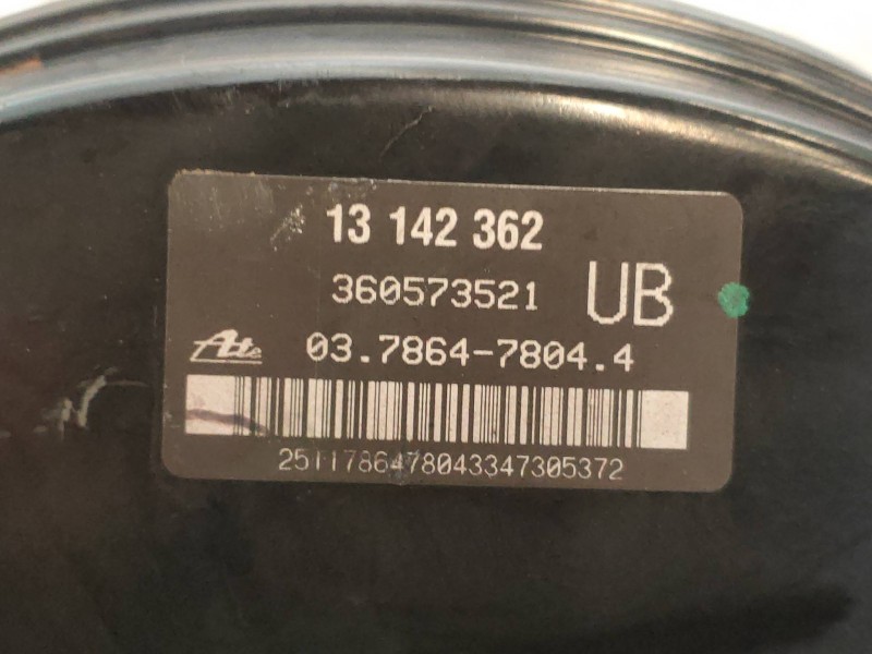 Recambio de servofreno para opel astra twin top cosmo referencia OEM IAM 03786478044 13142362 