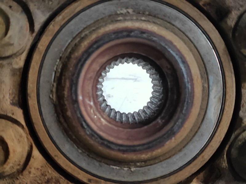 Recambio de mangueta delantera izquierda para nissan navara pick-up (d40m) doble cab se 4x4 referencia OEM IAM   
