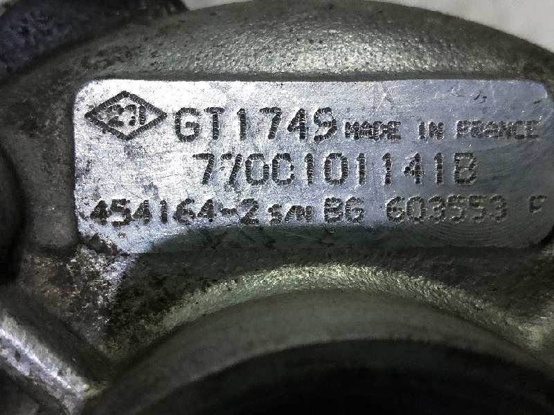 Recambio de turbocompresor para renault laguna (b56) 2.2 turbodiesel referencia OEM IAM 4541642 7700101141B  Recambio de turbocompresor para renault laguna (b56) 2.2 turbodiesel referencia OEM IAM 4541642 7700101141B