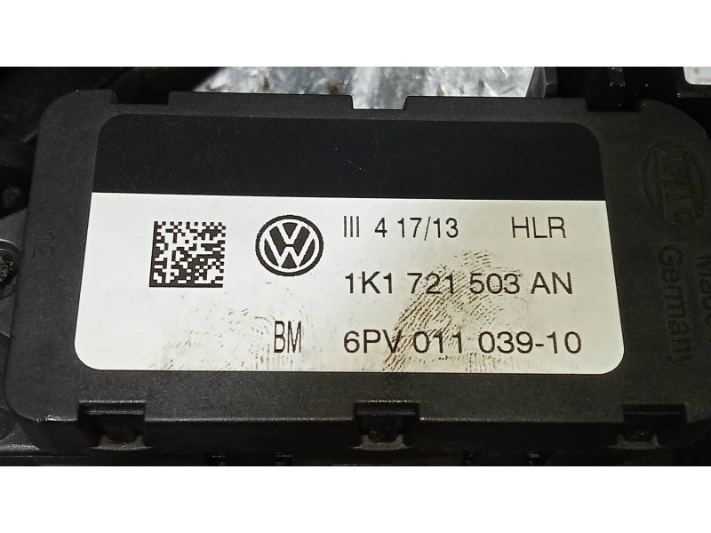 Recambio de potenciometro pedal para volkswagen scirocco (137) 2.0 tdi (103kw) referencia OEM IAM 1K1721503AN 6PV01103910 