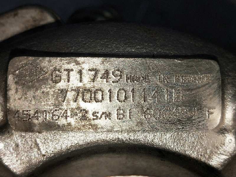 Recambio de turbocompresor para renault laguna (b56) 2.2 turbodiesel referencia OEM IAM 4541642 7700101141B 