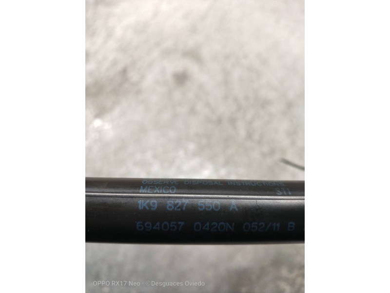 Recambio de amortiguadores maletero / porton para volkswagen golf vi variant (aj5) advance referencia OEM IAM 1K9827550A  420N