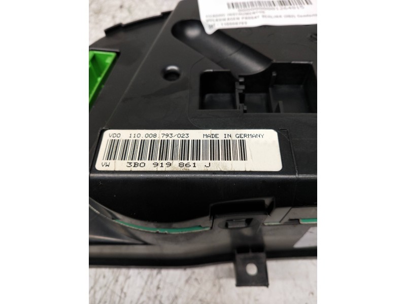 Recambio de cuadro instrumentos para volkswagen passat berlina (3b2) comfortline referencia OEM IAM 3B0919861J 110008023 1100087