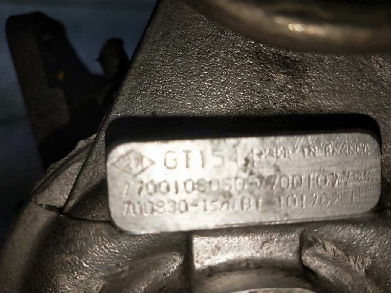 Recambio de turbocompresor para renault megane i berlina hatchback (ba0) 1.9 turbodiesel referencia OEM IAM 7008301 7700108060  Recambio de turbocompresor para renault megane i berlina hatchback (ba0) 1.9 turbodiesel referencia OEM IAM 7008301 7700108060