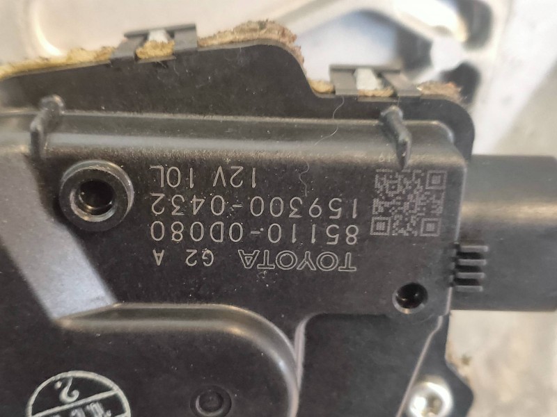 Recambio de motor limpia delantero para toyota yaris live referencia OEM IAM 851100D080 1593000432 