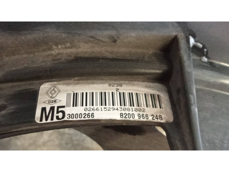 Recambio de electroventilador para renault grand modus authentique referencia OEM IAM 8200966248 M53000266 