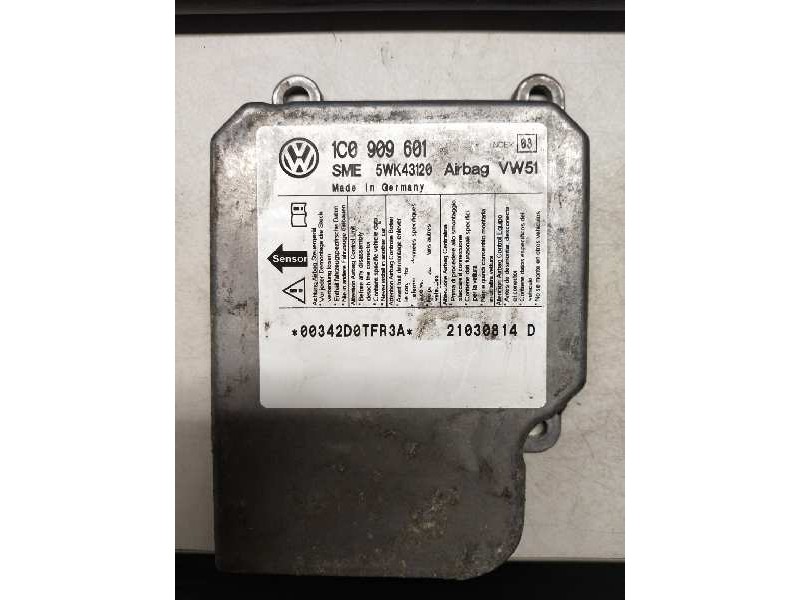 Recambio de centralita airbag para skoda octavia berlina (1u2) ambiente referencia OEM IAM 5WK43120 1C0909601 