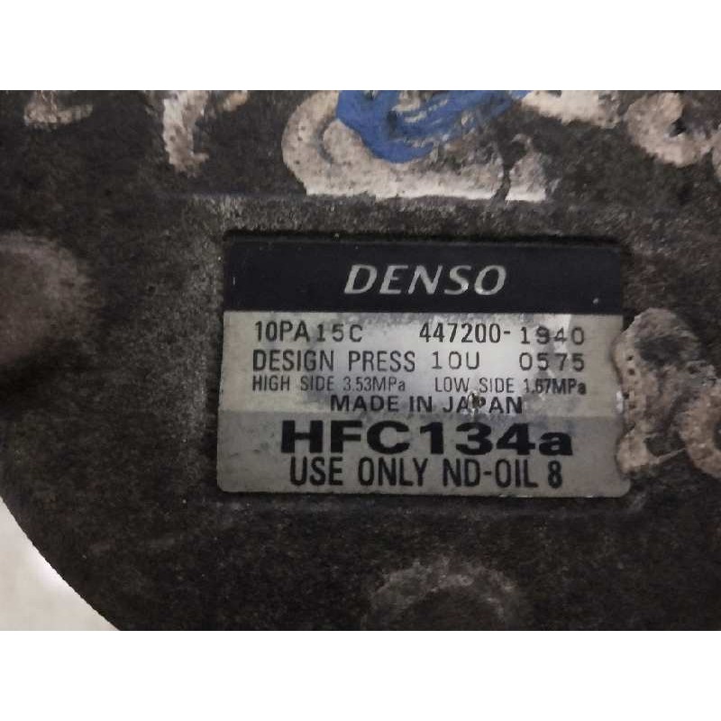 Recambio de compresor aire acondicionado para mitsubishi space wagon (n80/n90) 2.4 gdi cat referencia OEM IAM 4472001940 10PA15C