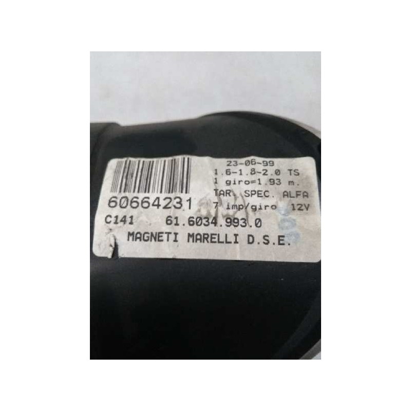 Recambio de cuadro cuentakm para alfa romeo 156 (116) 2.0 t.spark distinctive selespeed referencia OEM IAM 60664231 6160349930 