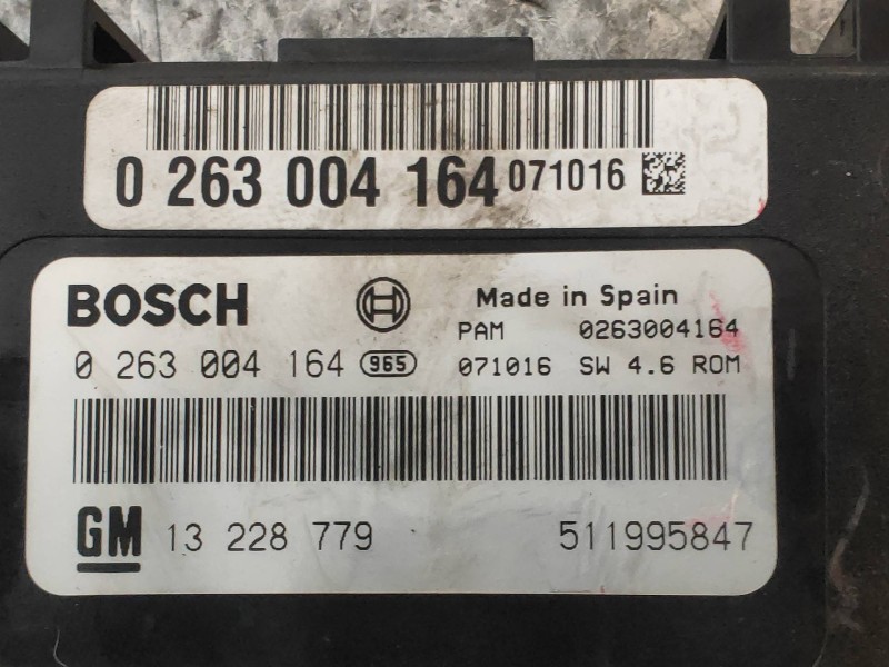 Recambio de modulo electronico para opel astra twin top cosmo referencia OEM IAM 0263004164 13228779 511995847