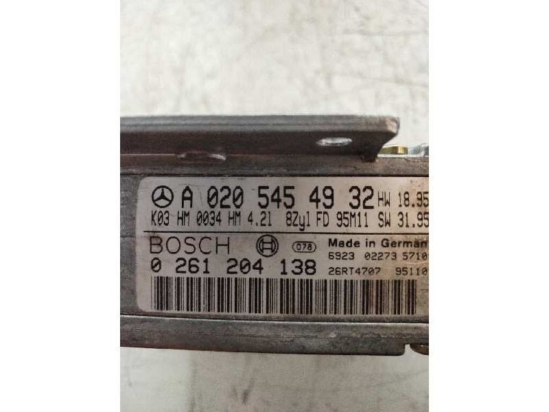 Recambio de centralita motor uce para mercedes clase e (w210) berlina 420 (210.072) referencia OEM IAM 0261204138 A0205454932 K0