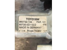 Recambio de elevalunas delantero izquierdo para toyota yaris live referencia OEM IAM 857200D110 983722104 3P 2