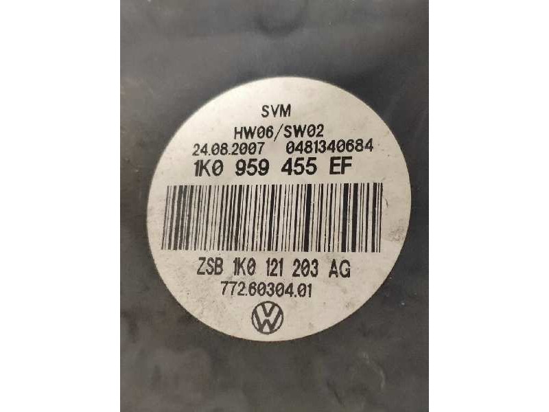 Recambio de electroventilador para skoda octavia berlina (1z3) active referencia OEM IAM 1K0959455EF 1K0121203AG 0481340684