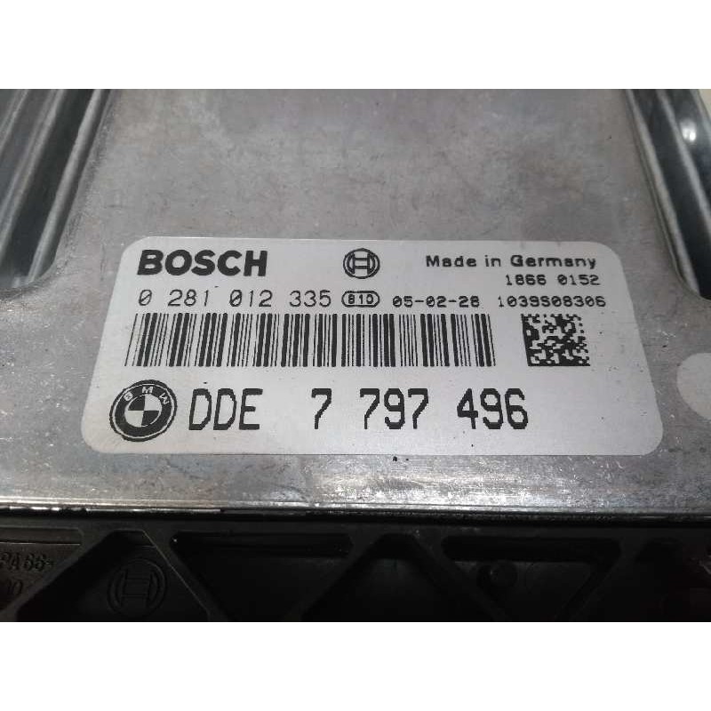 Recambio de centralita motor uce para bmw serie 1 berlina (e81/e87) 118d referencia OEM IAM 0281012335 DDE7797496 7798253