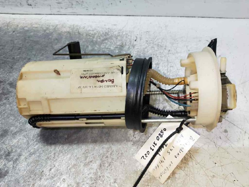 Recambio de bomba combustible para alfa romeo 145 1.4 16v cat referencia OEM IAM 0580313022 BOSCH 