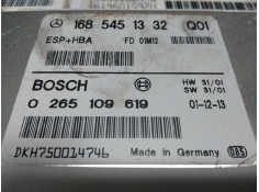 Recambio de centralita abs para mercedes clase a (w168) 160 l (168.133) referencia OEM IAM 0265109619 1685451332 FD01M12 Q01 2