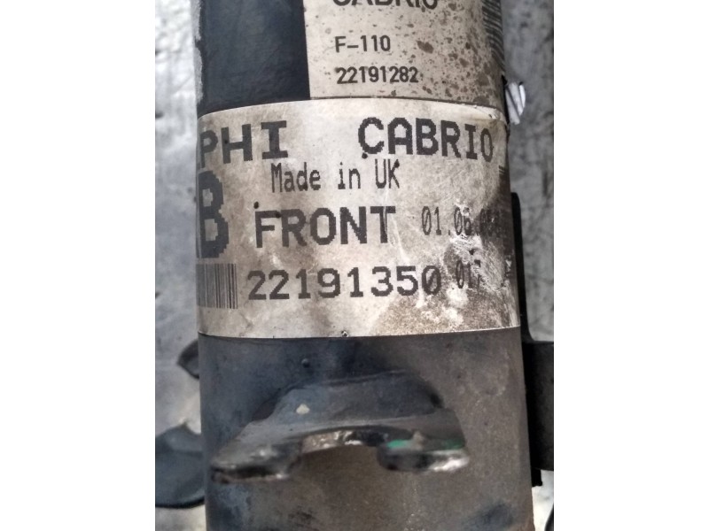 Recambio de amortiguador delantero derecho para mini cabrio (r52) cooper referencia OEM IAM 22191350  