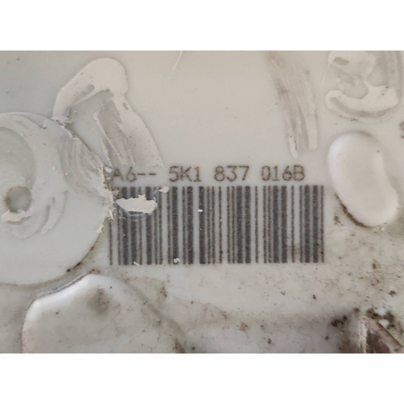 Recambio de motor cierre centralizado delantero derecho para volkswagen golf vi (5k1) gti referencia OEM IAM 5K1837016B 5P A65K1