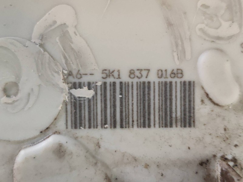 Recambio de motor cierre centralizado delantero derecho para volkswagen golf vi (5k1) gti referencia OEM IAM 5K1837016B 5P A65K1