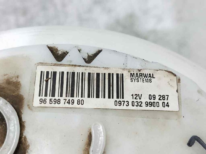 Recambio de bomba combustible para citroen c3 1.1 referencia OEM IAM 9659874980 0973032990004 MARWAL AFORADOR