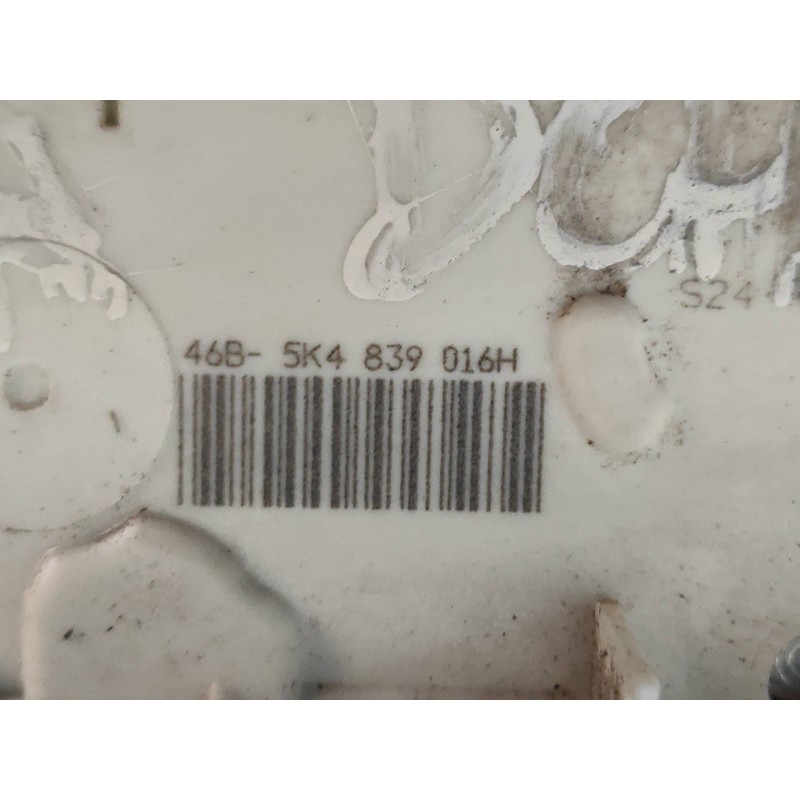 Recambio de motor cierre centralizado trasero derecho para volkswagen golf vi (5k1) gti referencia OEM IAM 5K4839016H 46B5K48390