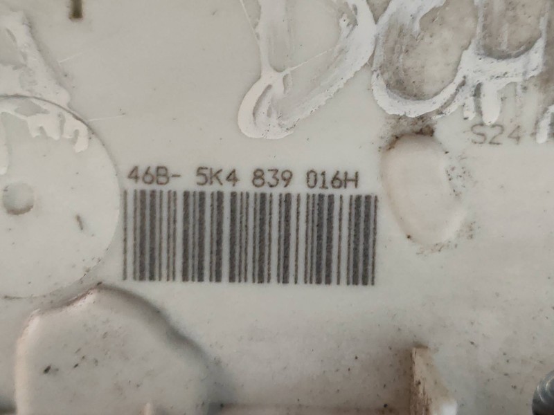 Recambio de motor cierre centralizado trasero derecho para volkswagen golf vi (5k1) gti referencia OEM IAM 5K4839016H 46B5K48390