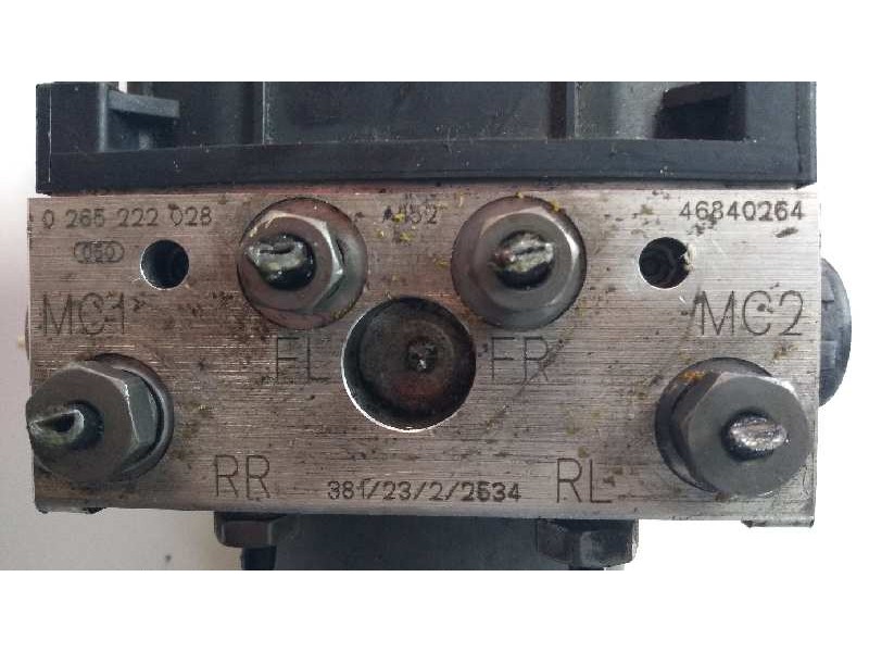 Recambio de abs para alfa romeo 147 (190) 1.6 16v cat referencia OEM IAM 0265222028 0265800013 46840264