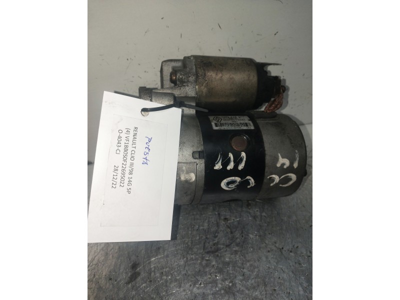 Recambio de motor arranque para renault clio ii fase i (b/cbo) 1.4 alize referencia OEM IAM 7700274351  