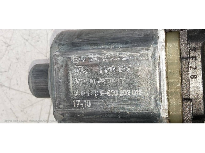 Recambio de motor elevalunas trasero derecho para seat leon (5f1) style referencia OEM IAM 0130822724  