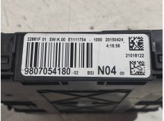 Recambio de caja reles / fusibles para peugeot 308 business line referencia OEM IAM 9807054180 BSIN0400  2